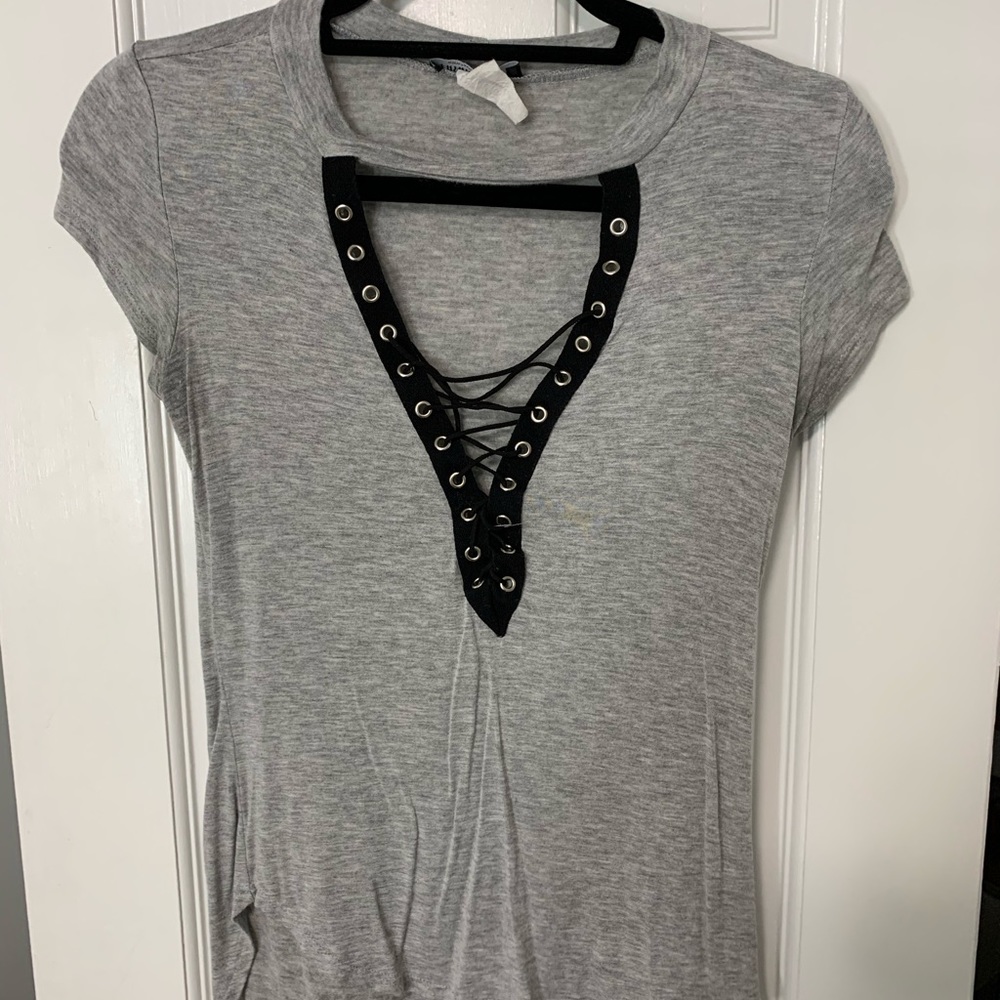 V neck shirt